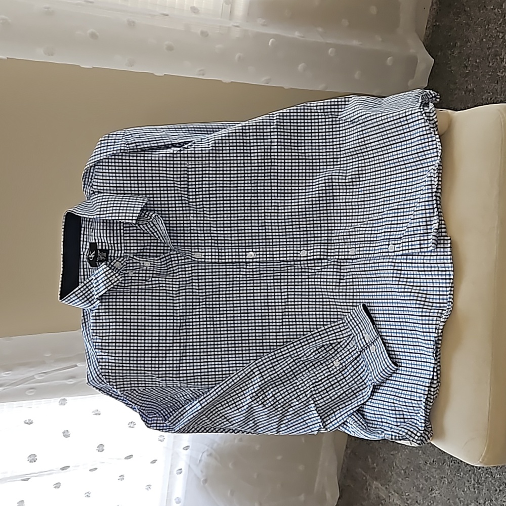 Calvin Klein Checkered Dress Shirt